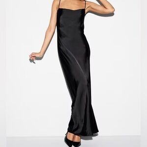 The Occasion by Old Navy Satin Cowl Maxi Dress (Medium Tall)